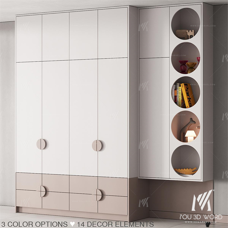 199 furniture for children 01 rack with round holes 01